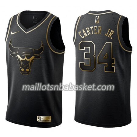 Maillot Homme Chicago Bulls Wendell Carter Jr. 34 Nike Noir Gold Edition Swingman Maillot Homme Chicago Bulls Wendell Carter Jr. 34 Nike Noir Gold Edition Swingman